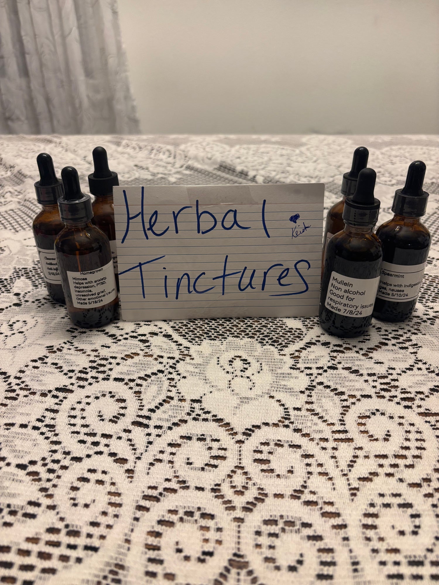 Herbal Tinctures